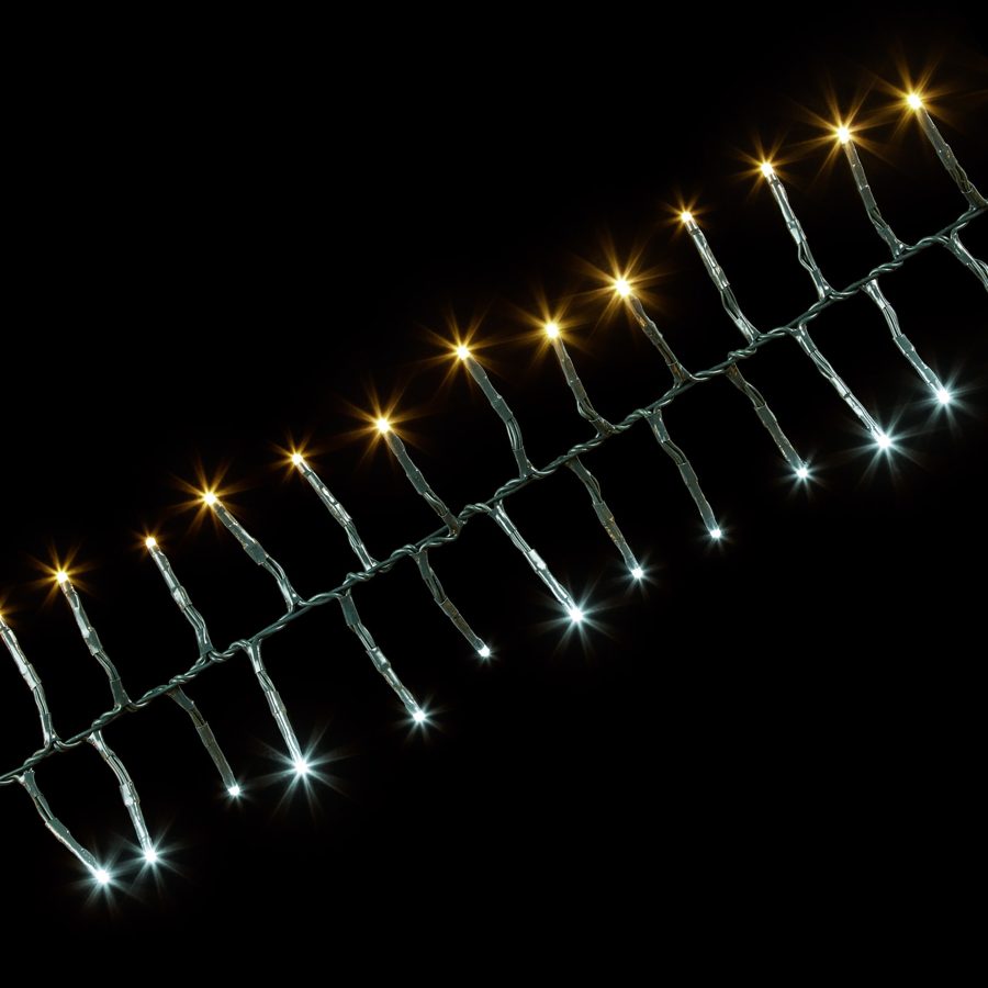 LEDs Cluster Lights in White Mix
