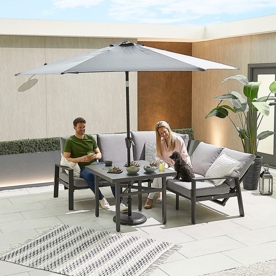 Corner lounge dining sets